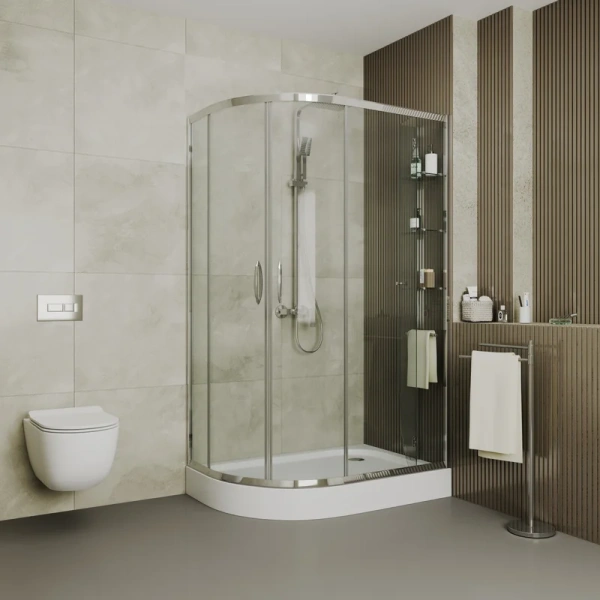 Душевой уголок Grossman Classic 120x80 см правый GR-9120R (детальная фотография), асимметричные