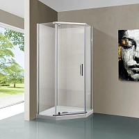 Душевой уголок Vincea Stresa 90x90 см хром