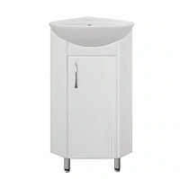 Тумба под раковину напольная Style Line Веер 30 см белая