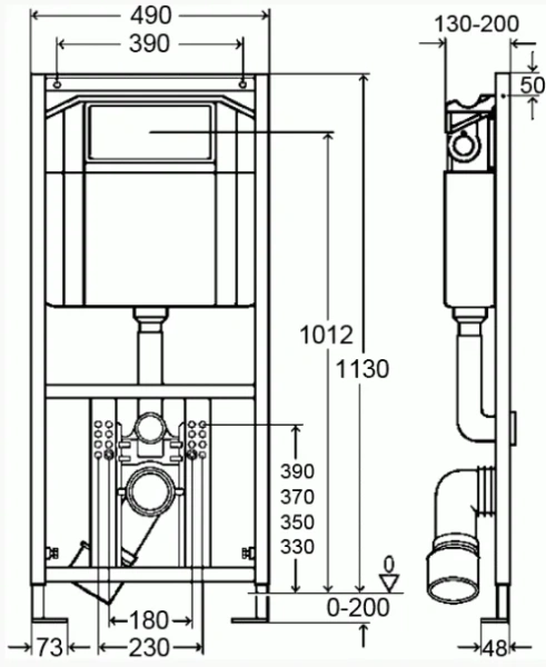 Унитаз подвесной Duravit ME by Starck с крепежем durafix без покрытия 2528090000 (детальная фотография), без бачка, со скрытым бачком