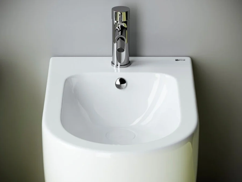 Биде напольное Ceramica Nova Metropol овальное CN4005 (детальная фотография), современные, hi-tech index_1