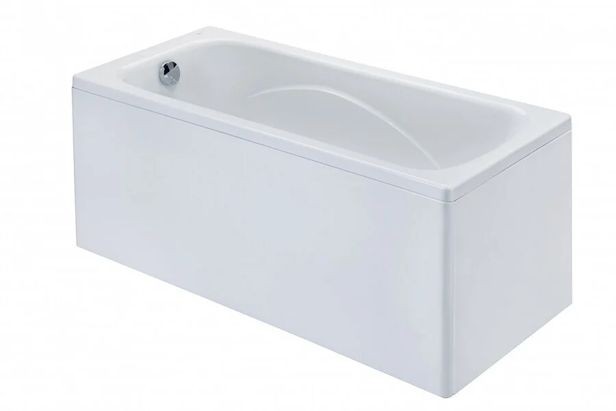 Ванна акриловая Roca Line ZRU9302985 160х70 см прямоугольная (детальная фотография), современныe, hi-tech