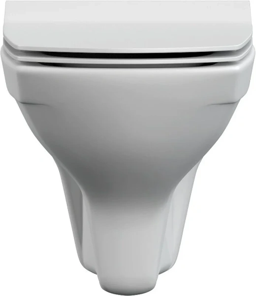 Унитаз с инсталляцией Cersanit Carina с кнопкой хром матовый 64440 (детальная фотография) index_1