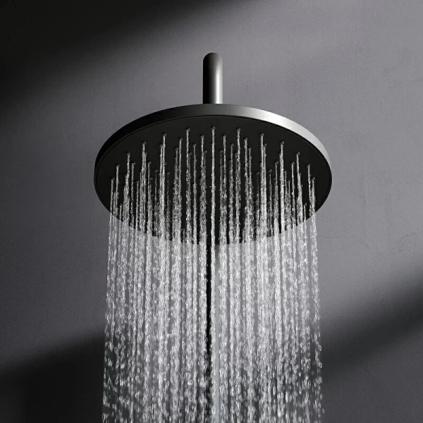 Душевая стойка Am.Pm X-Joy черная матовая F0785A522 (детальная фотография), в наличии