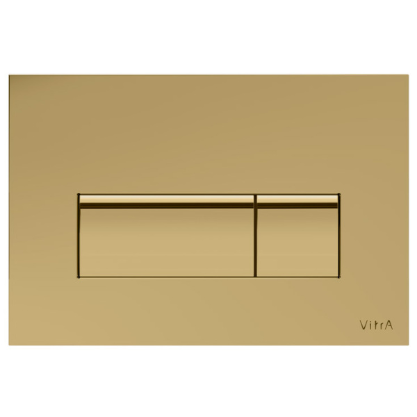Клавиша смыва VitrA Root Square золото 740-2324 (детальная фотография)