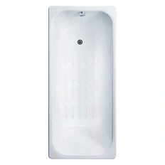 Ванна чугунная Delice Aurora 160x75 с антискользящим покрытием