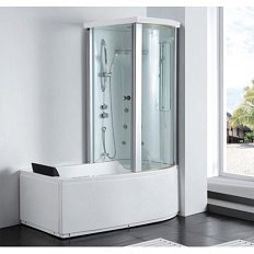 Ванна-кабина Gemy 170х85 см правосторонняя