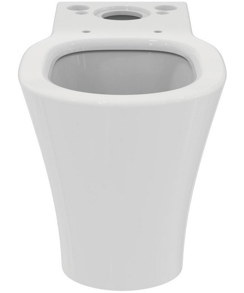 Чаша для унитаза-компакта Ideal Standard Connect Air белая, технология AquaBlade E013701 (детальная фотография), с бачком