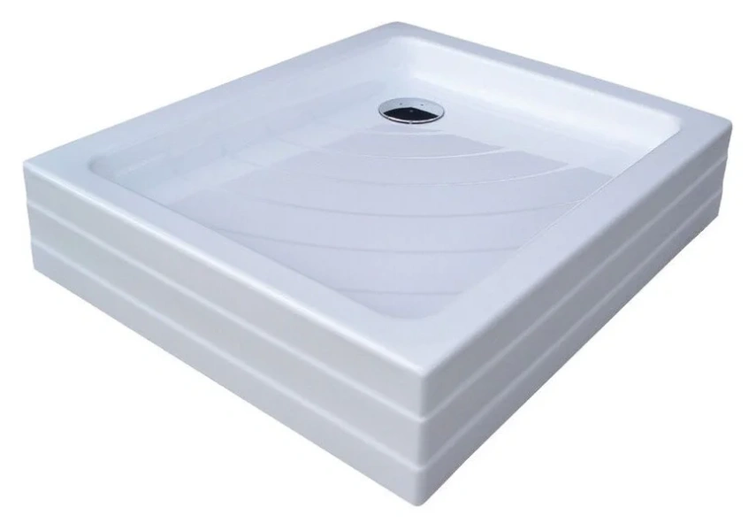 Душевой поддон, цвет белый, Ravak Aneta PU 75х90 A003701120 (детальная фотография)