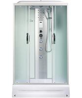 Душевая кабина River Sena 120х80 см матовое стекло