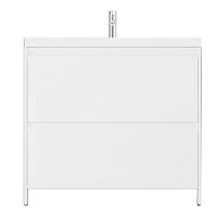 Тумба под раковину напольная Velvex Klaufs 88 см белая