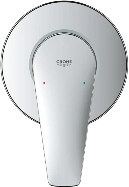 Смеситель для душа Grohe BauEdge скрытого монтажа 29040001 (детальная фотография), из латуни, округлая форма