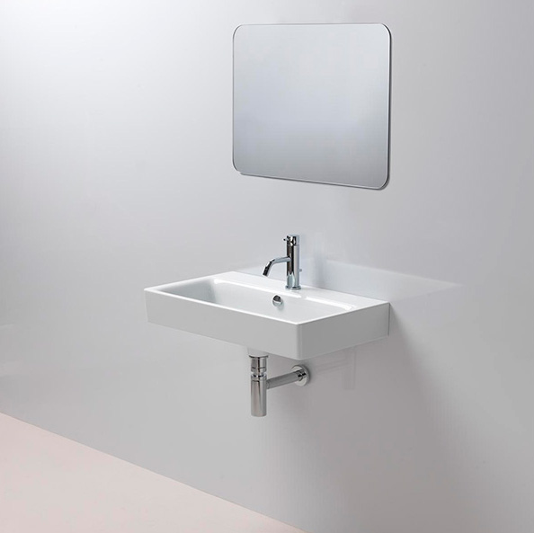 Раковина GSI Sand 9087 (детальная фотография), подвесные, пристенные