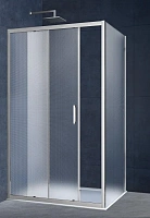 Душевой уголок Vincea Alpha 120х80 см стекло текстурное