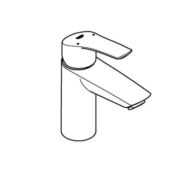 Смеситель для раковины Grohe Eurosmart хром 32467003 (детальная фотография), хром