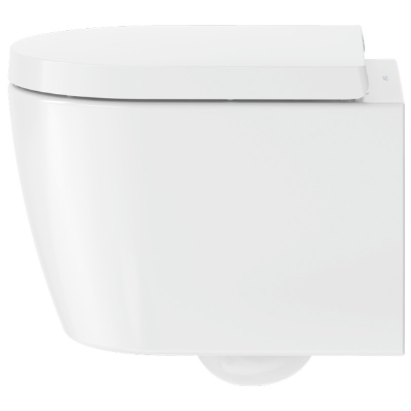 Унитаз подвесной Duravit ME by Starck белый с антибактериальным покрытием 2530092000 (детальная фотография), без бачка, со скрытым бачком