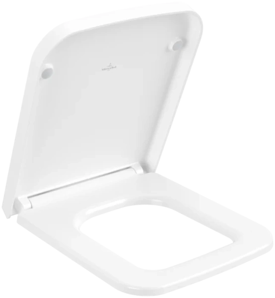 Унитаз подвесной Villeroy & Boch Venticello цвет Stone White с покрытием CeramicPlus 4611R0RW (детальная фотография), фарфор, керамика