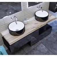 Столешница Velvex Gloss 160 см натуральное дерево