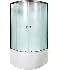 Душевая кабина Deto D 80х80 см с крышей