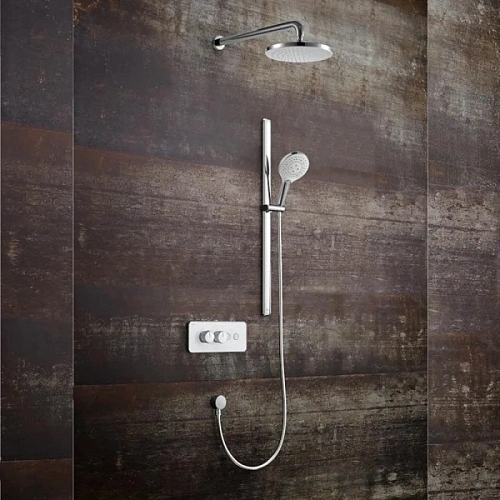 Душевой комплект Black&White Universe хром - фото 1