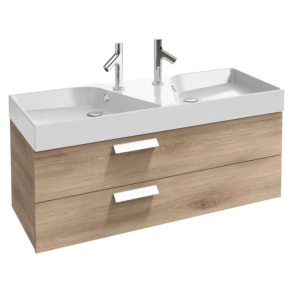 Тумба под раковину подвесная Jacob Delafon Rythmik 120 см арлингтонский дуб EB1305-E70 (детальная фотография)