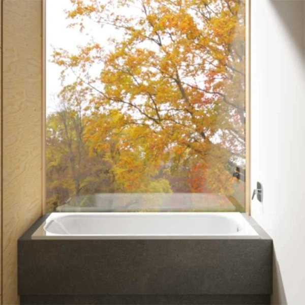 Ванна стальная Bette Form 2020, 170 х 75 см, с шумоизоляцией, антискользящее покрытие BetteАнтислип Sense, белая, 2947-000 AD, AS (детальная фотография), 170х75