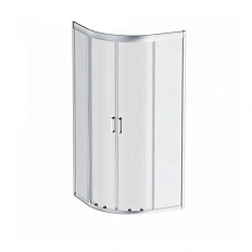 Душевой уголок Am.Pm Gem 100х100 см профиль матовое серебро