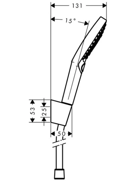 Лейка для душа Grohe Power&Soul Cosmopolitan 27668000 (детальная фотография), душевые лейки