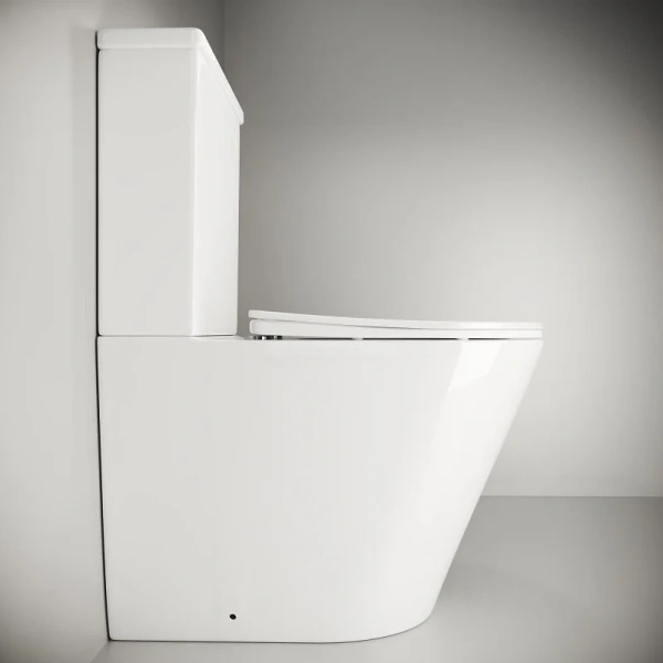 Унитаз компакт Ceramica Nova Highlight напольный CN1802 (детальная фотография), с бачком