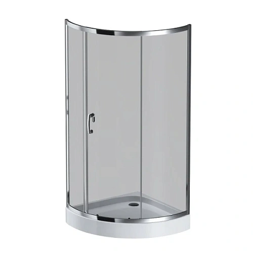 Душевой уголок Am.Pm Like 90x90 см стекло тонированное - фото 2