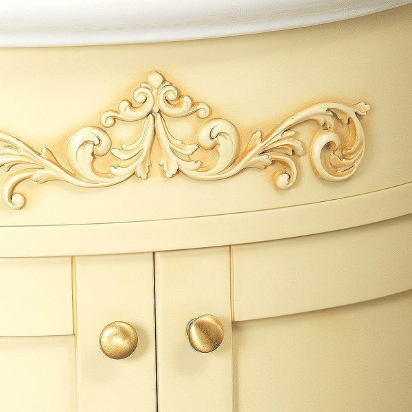 Тумба под раковину напольная Migliore Bella 64 см Decape Sabbia 25911 (детальная фотография), напольная, пристенная