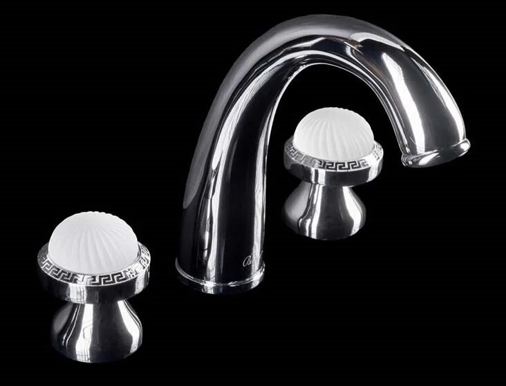 Смеситель для раковины Boheme Satine хром 277-ST (детальная фотография)