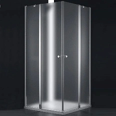 Душевой уголок Cezares Elena 120x100 см левый стекло рифленое