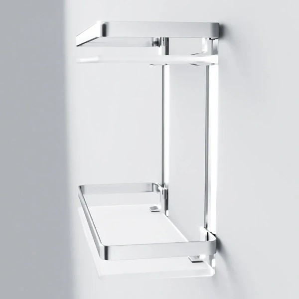 Полочка для ванной Am.Pm Sense L двухуровневая A7455200 (детальная фотография) index_1