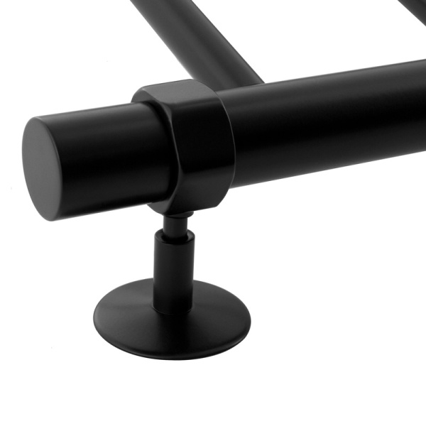 Полотенцесушитель водяной Energy Prestige Modus 50x80 см черный матовый EWTRPRESM08050R905M (детальная фотография), черный