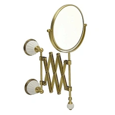 Зеркало Migliore Olivia бронза, белая керамика