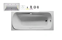 Ванна гидромассажная Riho Future 190 x 90 см, FLOW2