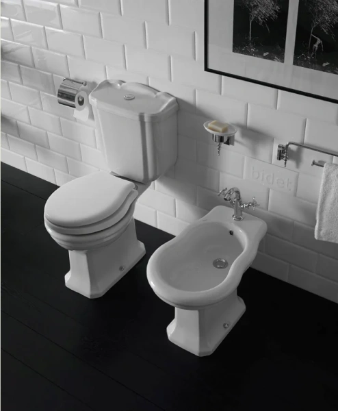 Биде напольное, 1 отверстие под смеситель, Globo Paestum PA009.BI (детальная фотография) index_2