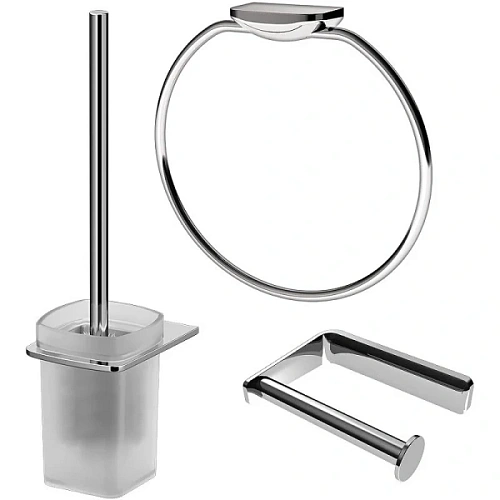 Набор аксессуаров для ванной Am.Pm Inspire 2.0 хром - фото 1