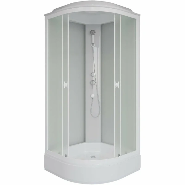 Душевая кабина Niagara Promo 90х90 см раздвижные двери P90/26/MT (детальная фотография)
