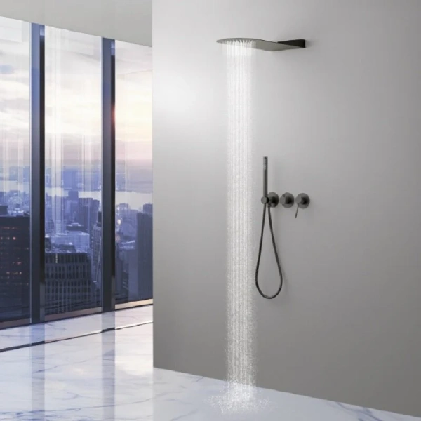 Душевой комплект Timo Saona черное золото SX-2340/18SM (детальная фотография), другие