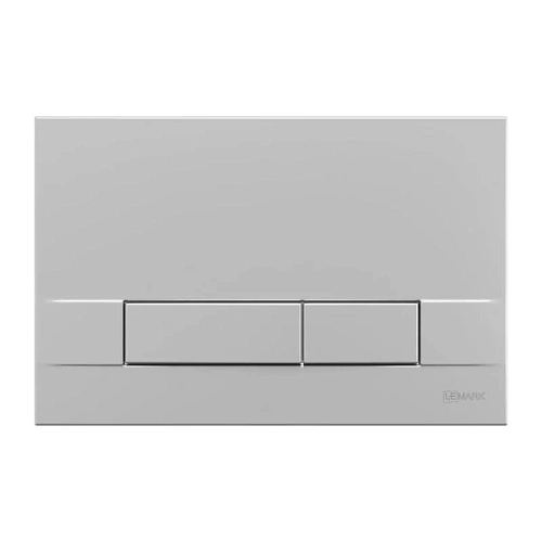 Клавиша смыва Lemark Bit механическая хром матовый - фото 4