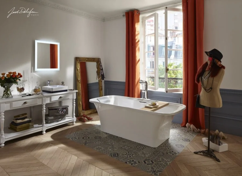 Ванна Flight Jacob Delafon Elite 180х85 см отдельностоящая E6D034-00 (детальная фотография), 180x85 см