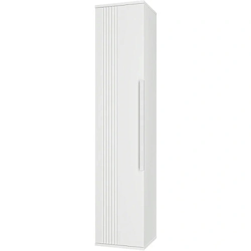 Шкаф-пенал подвесной Brevita Savoy 35 см белый - фото 2