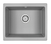 Мойка для кухни Paulmark Gera 55 см серый металлик