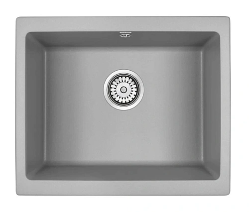 Мойка для кухни Paulmark Gera 55 см серый металлик - фото 7