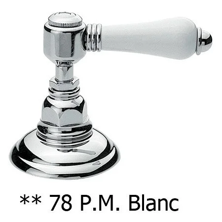 Смеситель для ванны, ручка 78 P. Mont Blanc Anticata, Nicolazzi D.Anglaises 1403 (детальная фотография), для ванны