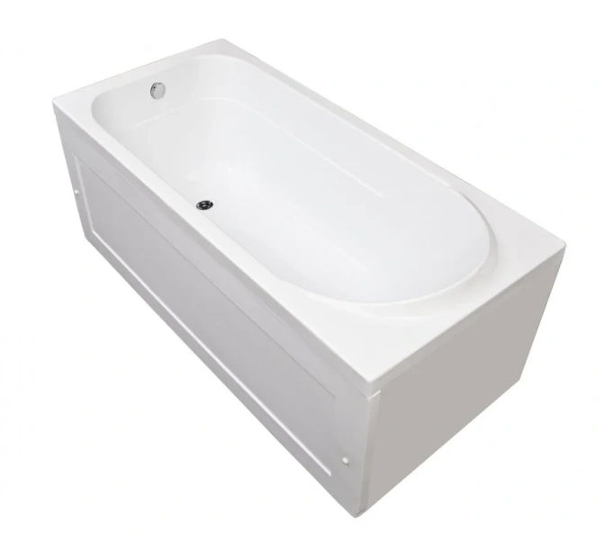 Ванна акриловая Aquanet West New 00239760, 150 x 70 см (детальная фотография), приставные, встраиваемые