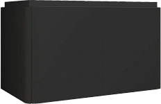 Тумба под раковину подвесная Cezares Stylus 94 см черный графит
