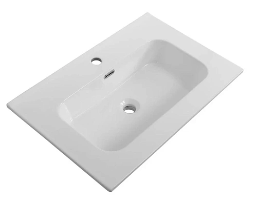 Раковина мебельная Cezares 70 см керамическая - фото 2